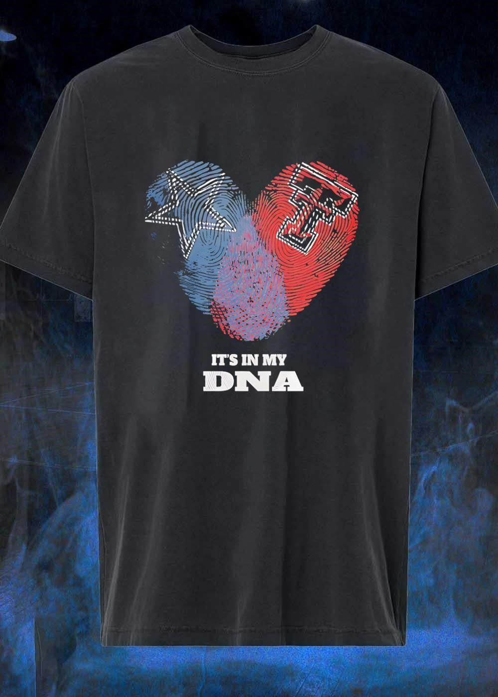 It’s in My DNA Dallas Cowboys Texas Tech T-Shirt