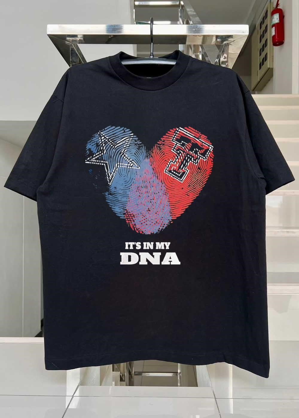 It’s in My DNA Dallas Cowboys Texas Tech T-Shirt