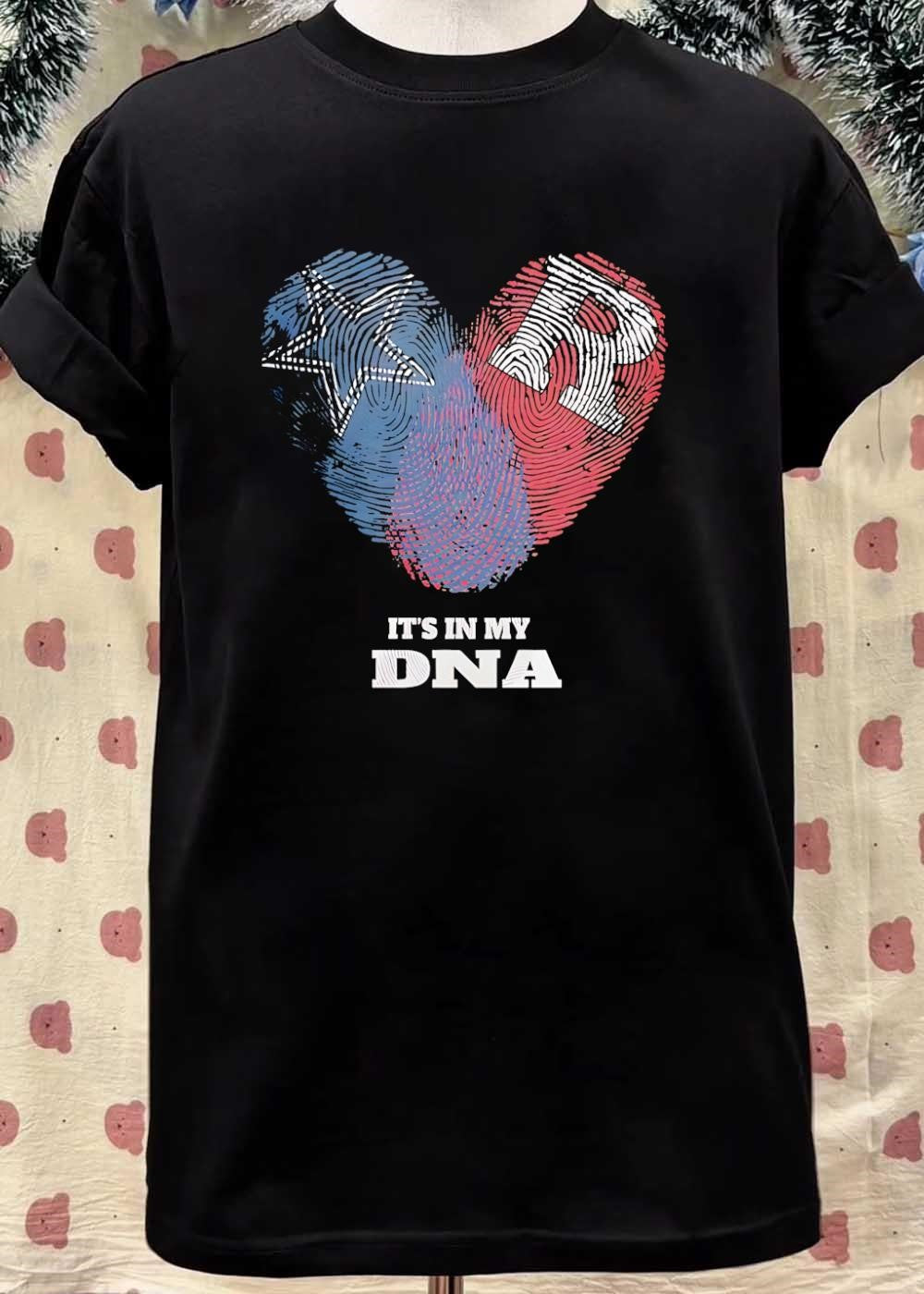 It’s in my DNA Star And Letter P Logo Dallas Cowboys T-Shirt