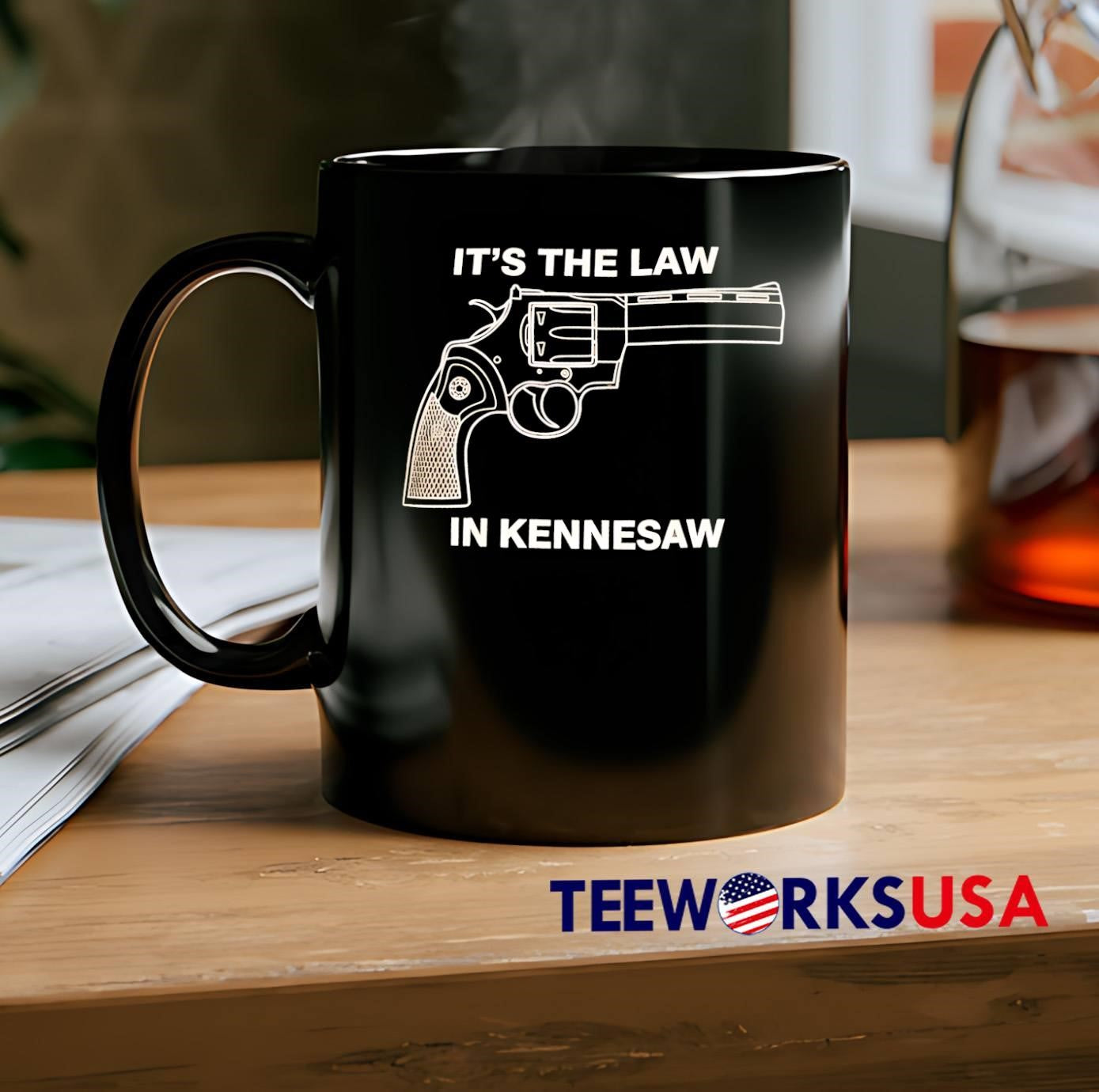 It’s the Law in Kennesaw Revolver shirt