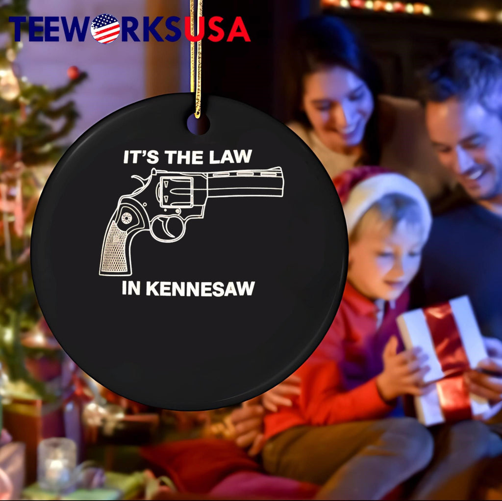 It’s the Law in Kennesaw Revolver shirt