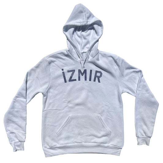 ?zmir Text Tri-Blend Hoodie Style003