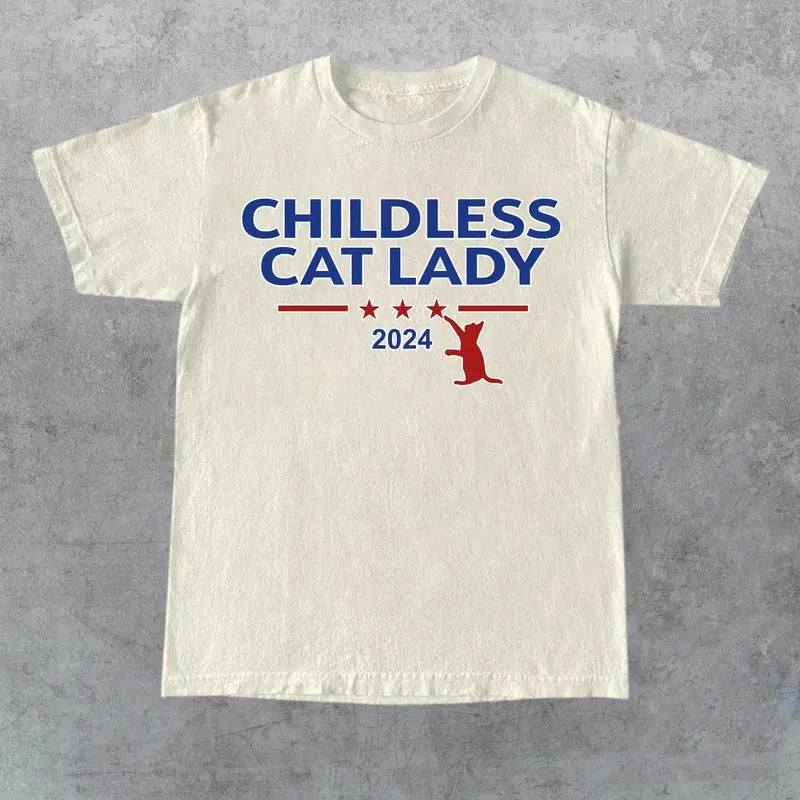 J-Veiock-Childless Cat Lady Shirt, Gift for Her, Gift for Him, Gift for Friend Hoodie, Sweatshirt | UrbanDripWear.com