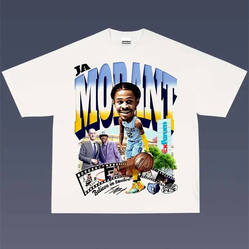 JA MORANT 7.2  Tee | Vintage Tee Graphic T-Shirt Sweatshirt Hoodie | Sport Tee - Gift For Fan | UrbanDripWear.com