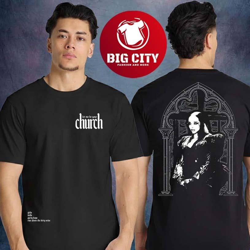 JADE Merch Church Black Two Sided Shirt
