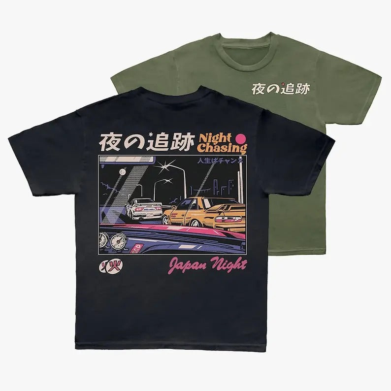 JDM Retro T-Shirt for Men - Premium Cotton Comfort Shirt - Casual Hoodie, Sweatshirt | UrbanDripWear.com