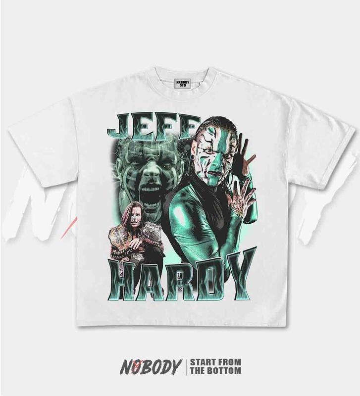 JEFF HARDY GRAPHIC T-SHIRT 1.0 Hoodie, Sweatshirt | UrbanDripWear.com