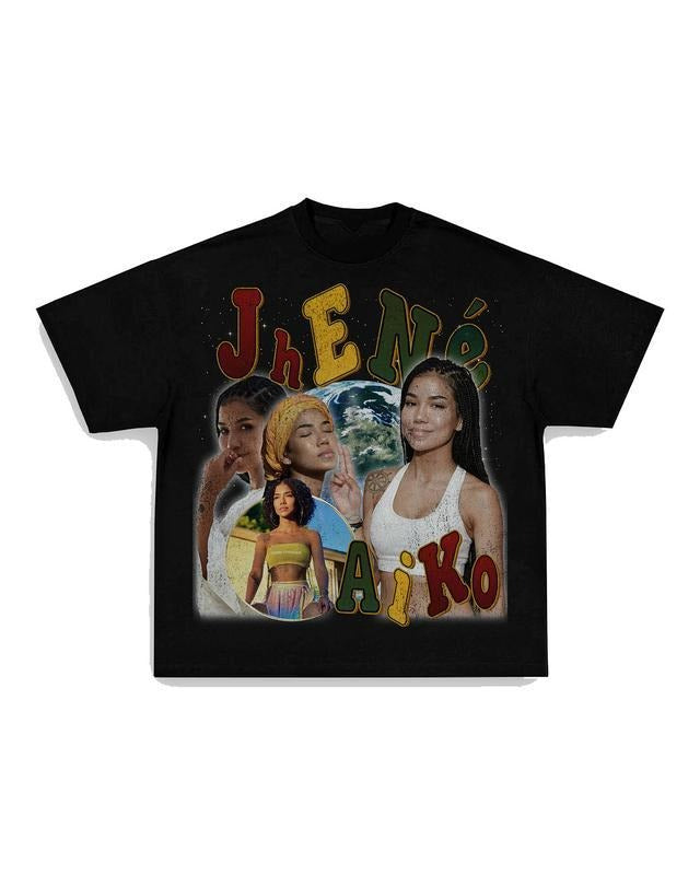JHENE AIK099 TEE Print Short Sleeve T-Shirt, Unisex T-Shirt Top Womenswear Hoodie, Sweatshirt | UrbanDripWear.com