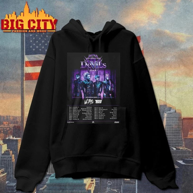 JILUKA WORLD TOUR 2026 DeViLs USA poster t-shirt