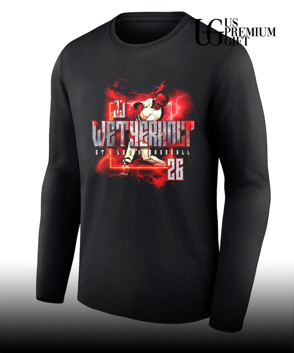 JJ Wetherholt player St. Louis Cardinals Baseball shirt