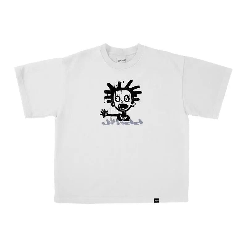 JKIDD Boxy Vintage Tee - 7.6oz Heavyweight T-Shirt/260gsm Hoodie, Sweatshirt | UrbanDripWear.com
