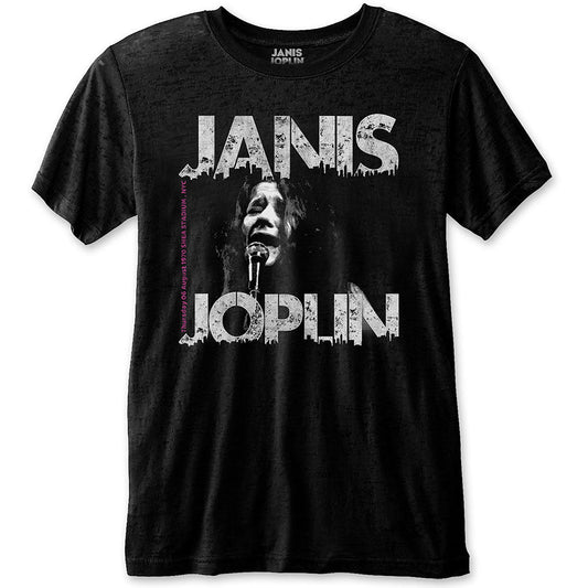 Janis Joplin Unisex Eco T-shirt - Shea 70'