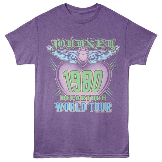 Journey Departure World Tour Official Heather T-Shirt