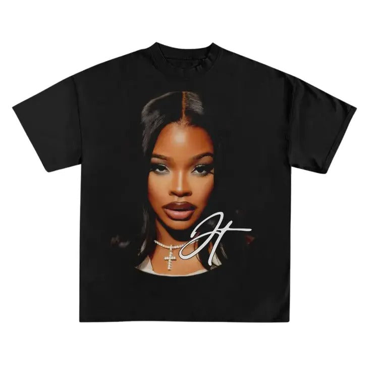 JT t shirt - JT Concert tee - City Girls - Rapper tee Cotton Fabric Hoodie, Sweatshirt | UrbanDripWear.com