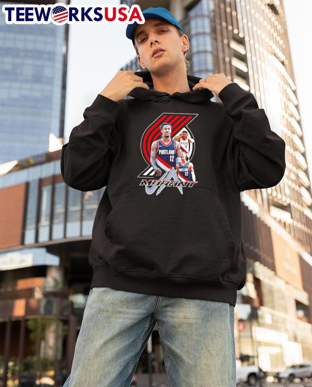 Ja Morant Portland Trail Blazers T-Shirt