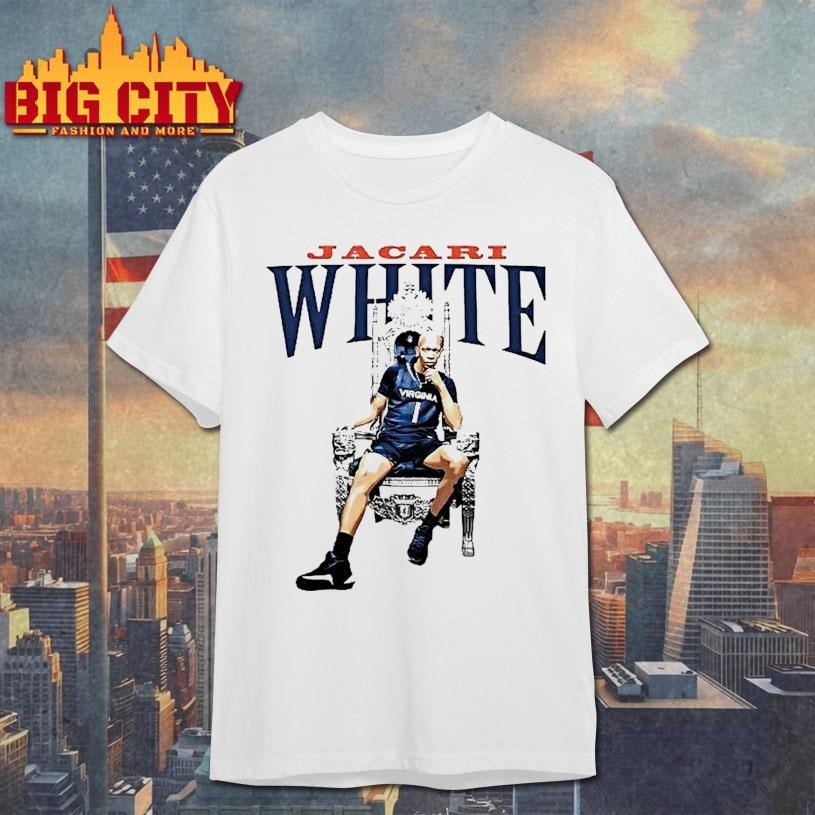Jacari White Portrait The King Virginia Cavaliers Shirt