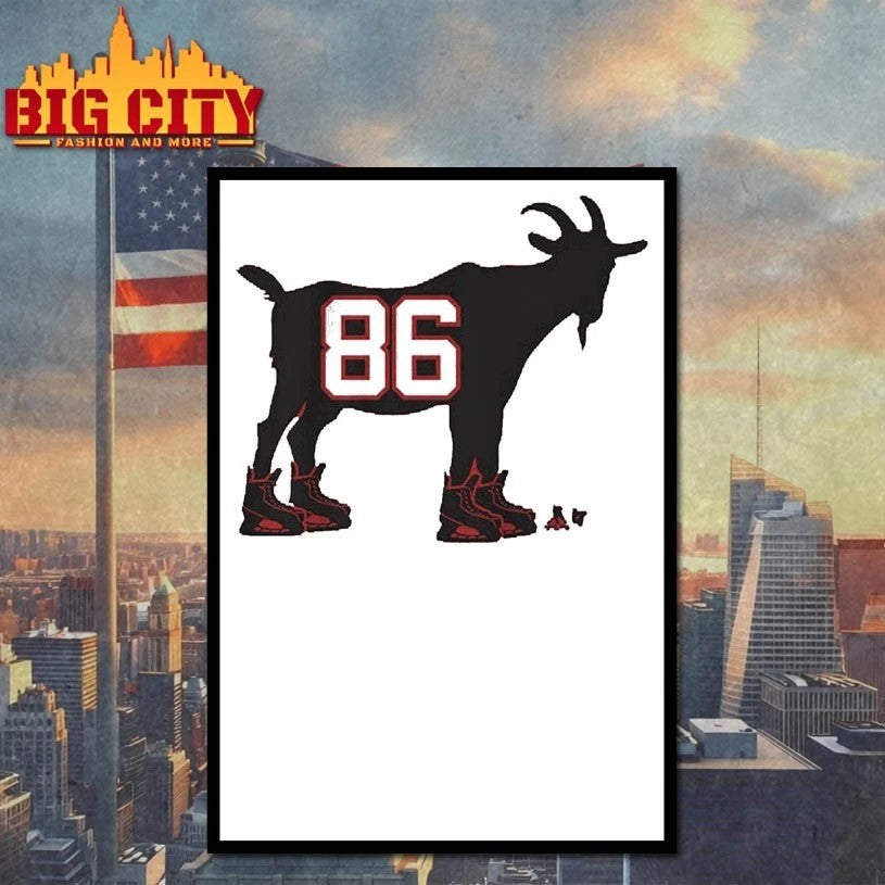 Jack Hughes GOAT 86 t-shirt