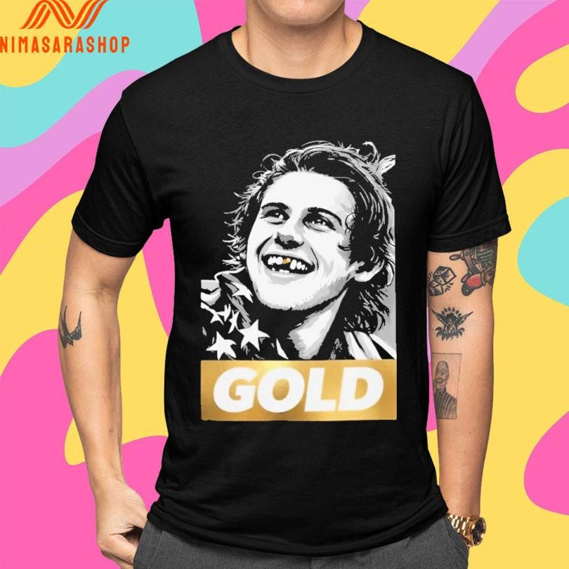 Jack Hughes USA Gold Hockey 2026 Golden Boy Milan Shirts