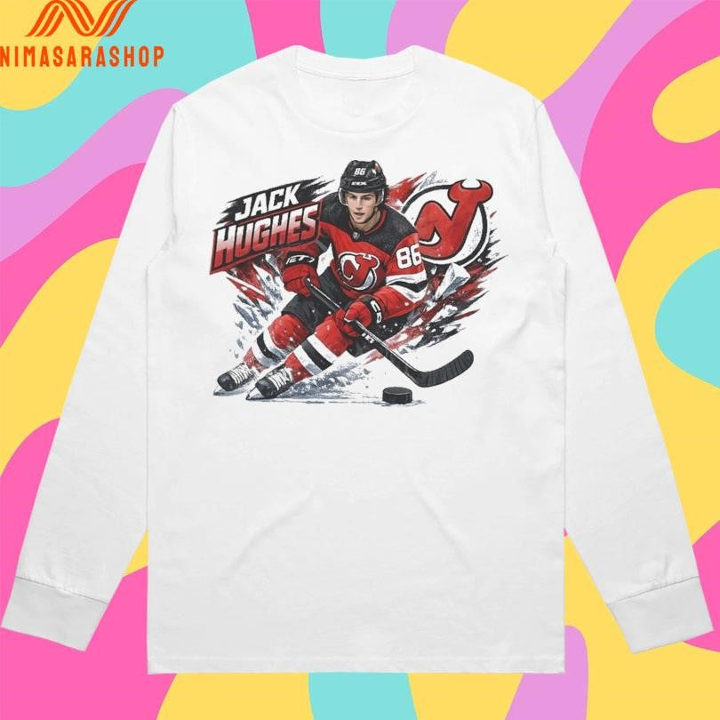 Jack Hughes Usa Gold Hockey New Jersey Devils Fan 2026 Shirts