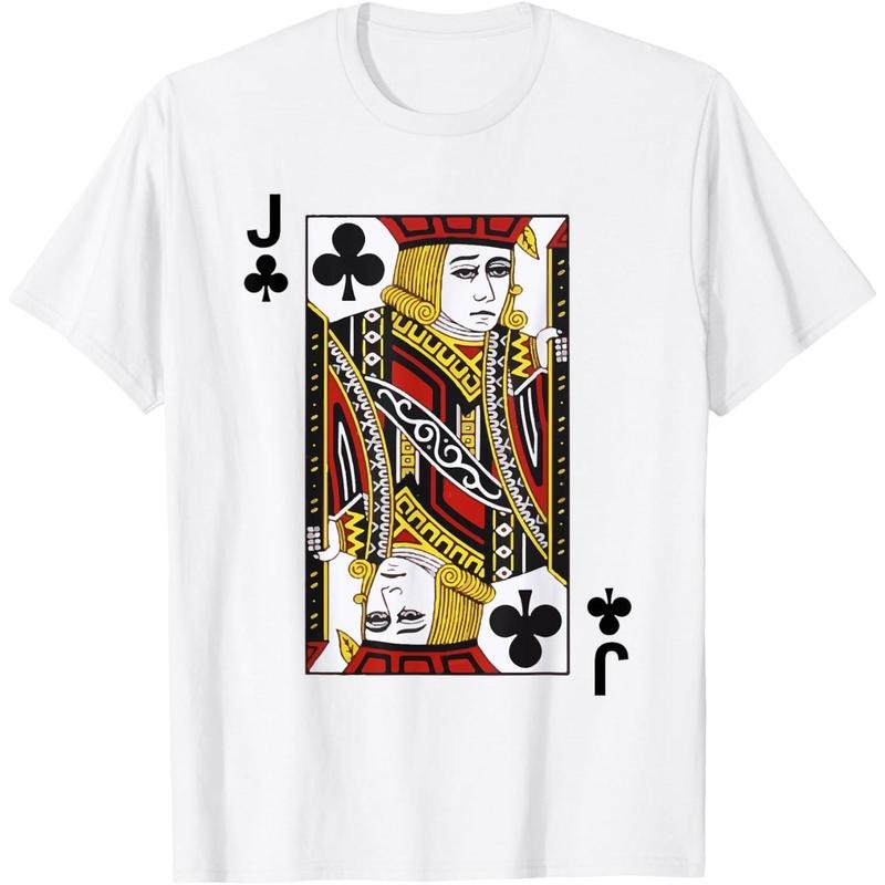 Jack of Clubs Tshirt Blackjack Cards Poker 21 J Tee shirt T-Shirt made in usa Hoodie, Sweatshirt | UrbanDripWear.com