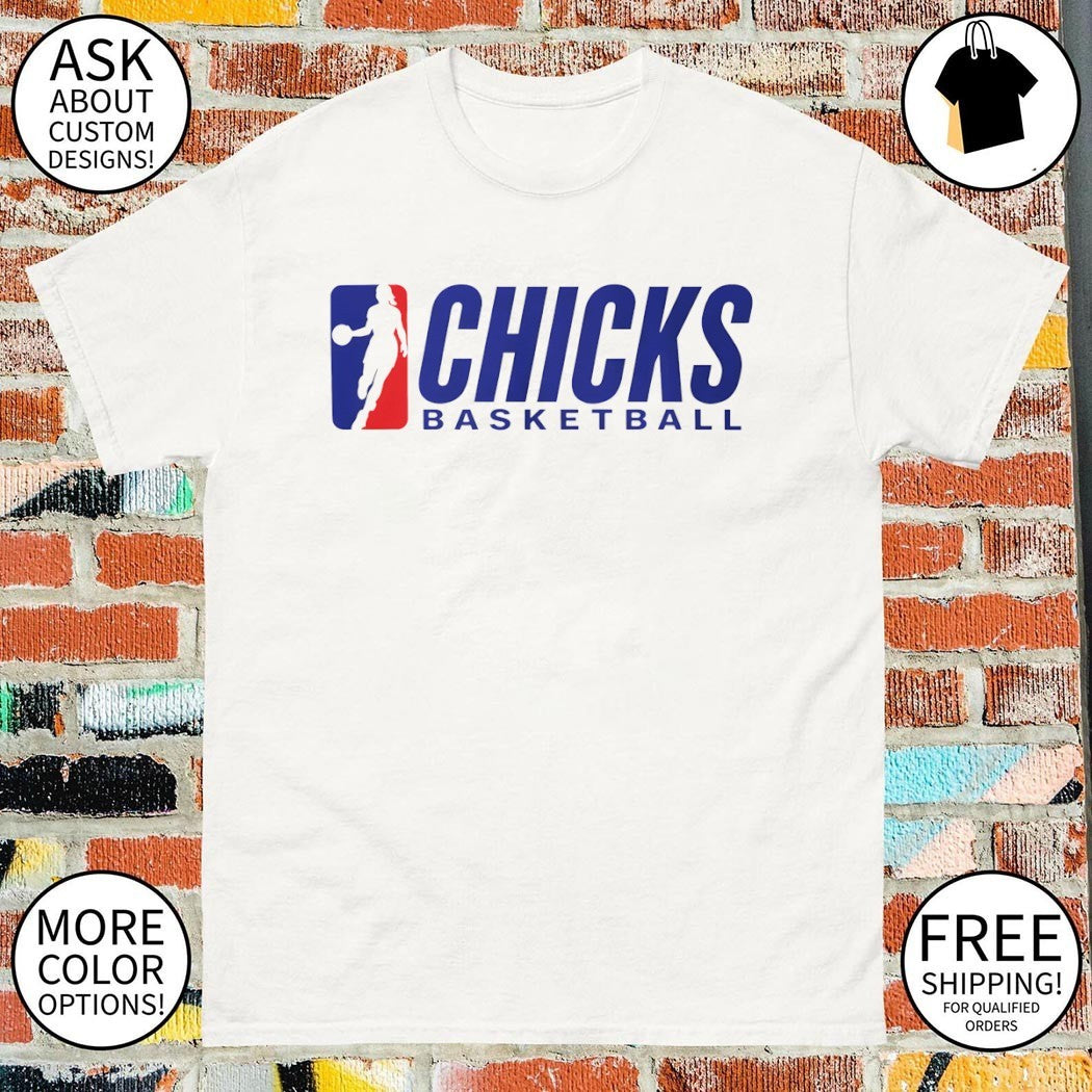 Jackie Young Sue Bird Chicks Basketball WNBA logo shirt
