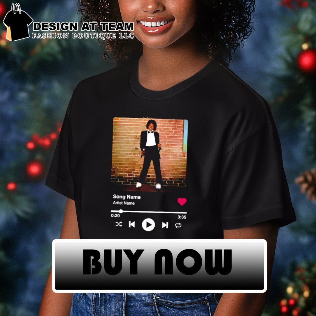 Jackson Off the Wall Song Name Artist Name Festival Keepsake shirt