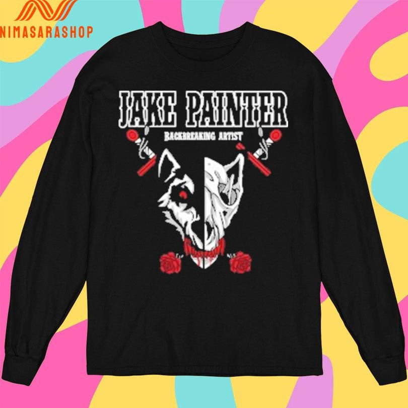 Jake Painter Back Breaking Artist Wolf Shirts