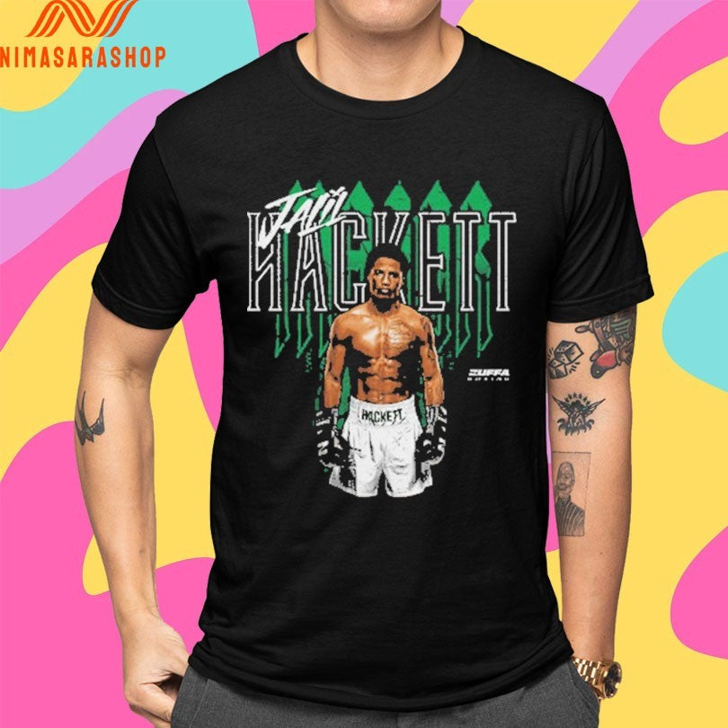 Jalil Hackett Zuffa Boxing Fighter Name Shirts