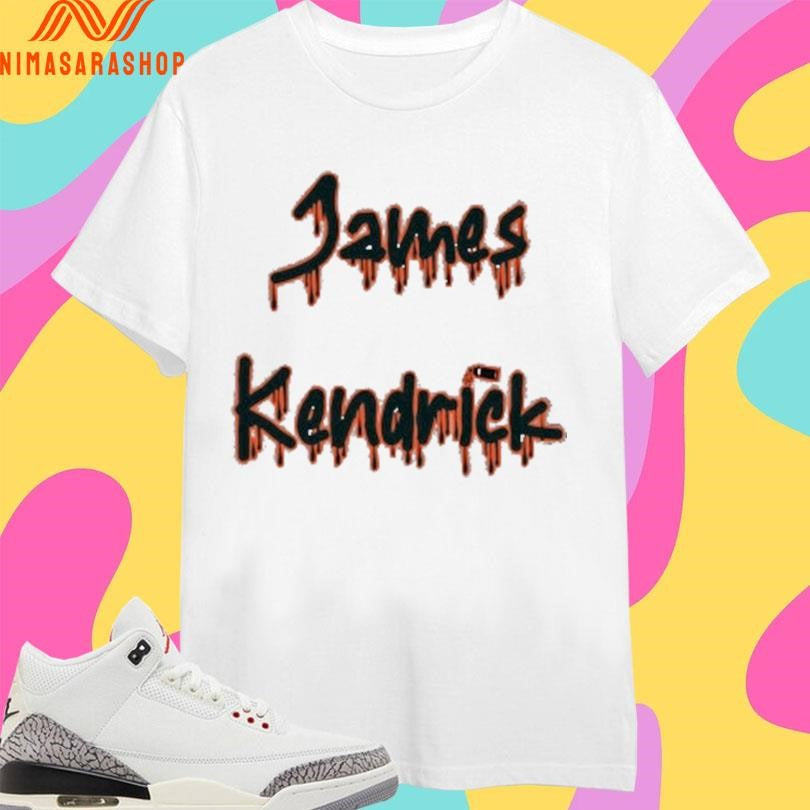 James Kendrick Paint Drips Shirts