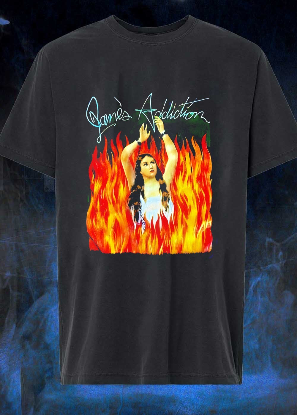 Janes Addiction Burning Woman Chains T-Shirt