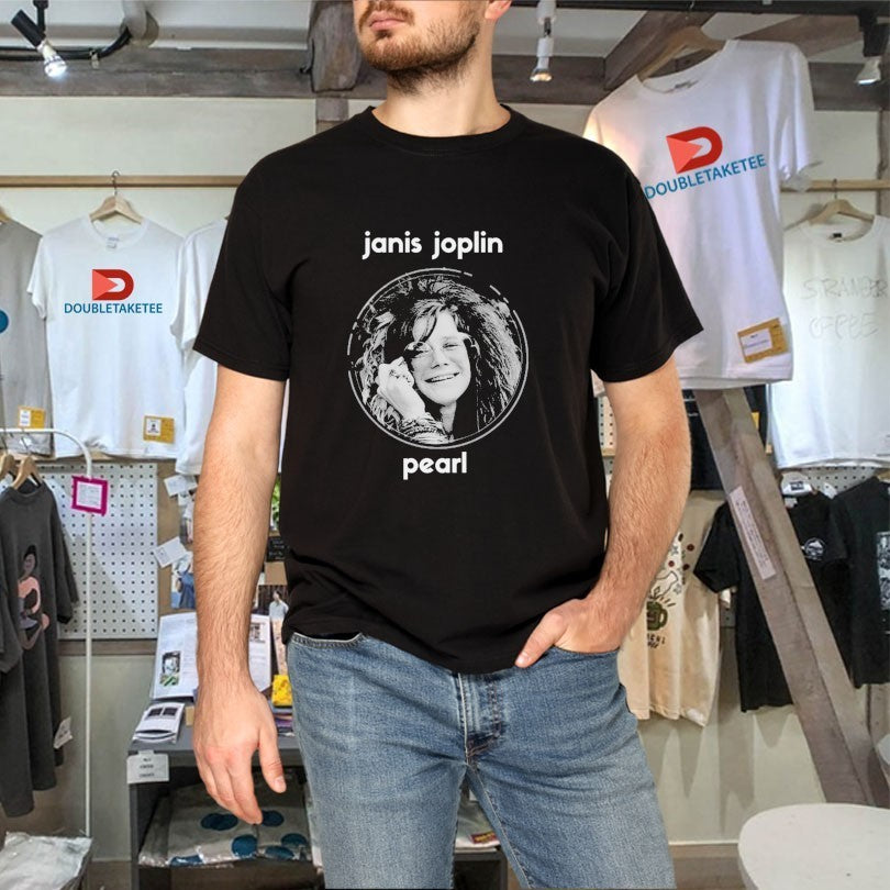Janis Joplin Pearl Album Photo Shirts