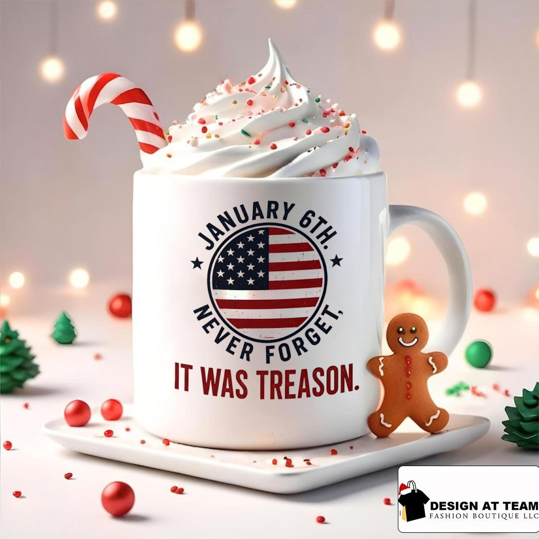 January 6th never forget it was treason American flag 4th of July 2026 shirt