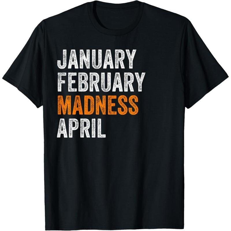 January February Madness April Vintage Funny Basketball T-Shirt Hoodie, Sweatshirt | UrbanDripWear.com