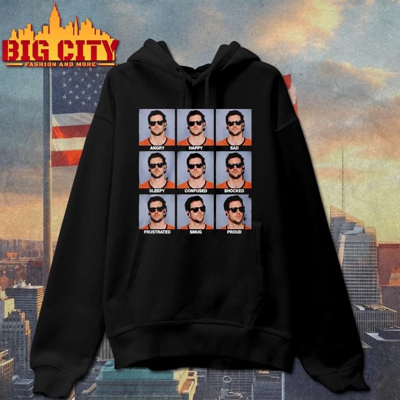 Jarrett Stidham Emotions Angry Happy Sad Shirt