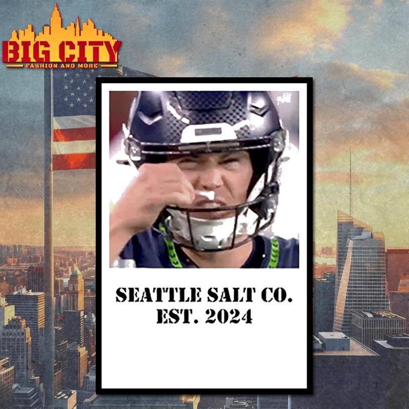 Jason Myers Seattle Salt Co EST 2024 Shirt