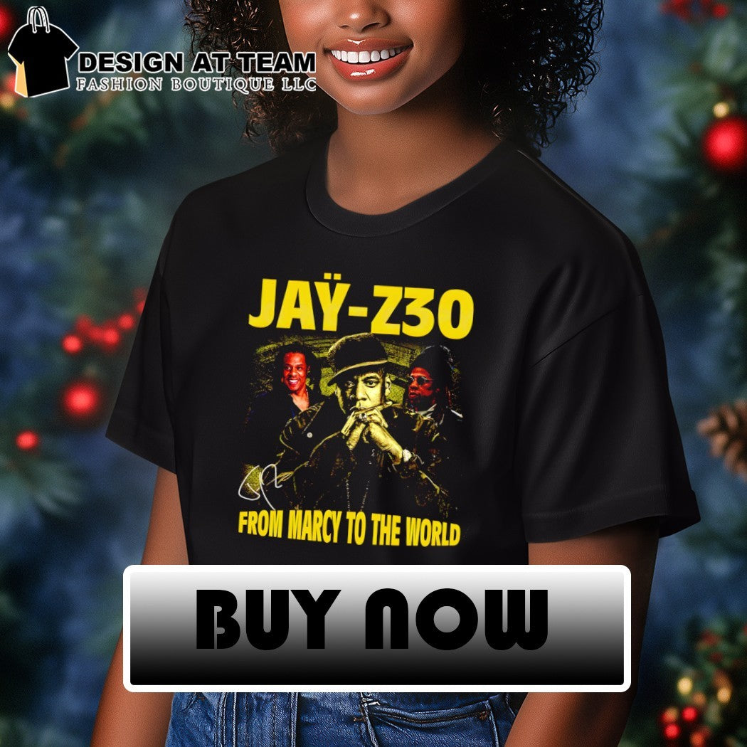 Jay-Z 30 From Marcy To The World signature shirt
