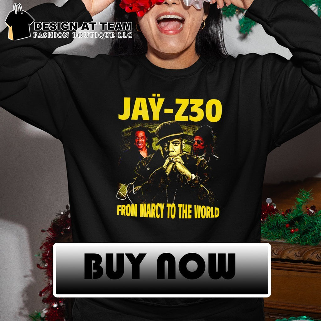 Jay-Z 30 From Marcy To The World signature shirt