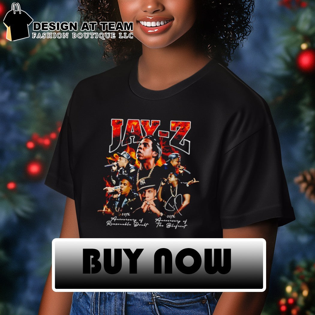 Jay-Z Reasonable Doubt 30th Anniversary signature 1996-2026 graphic shirt