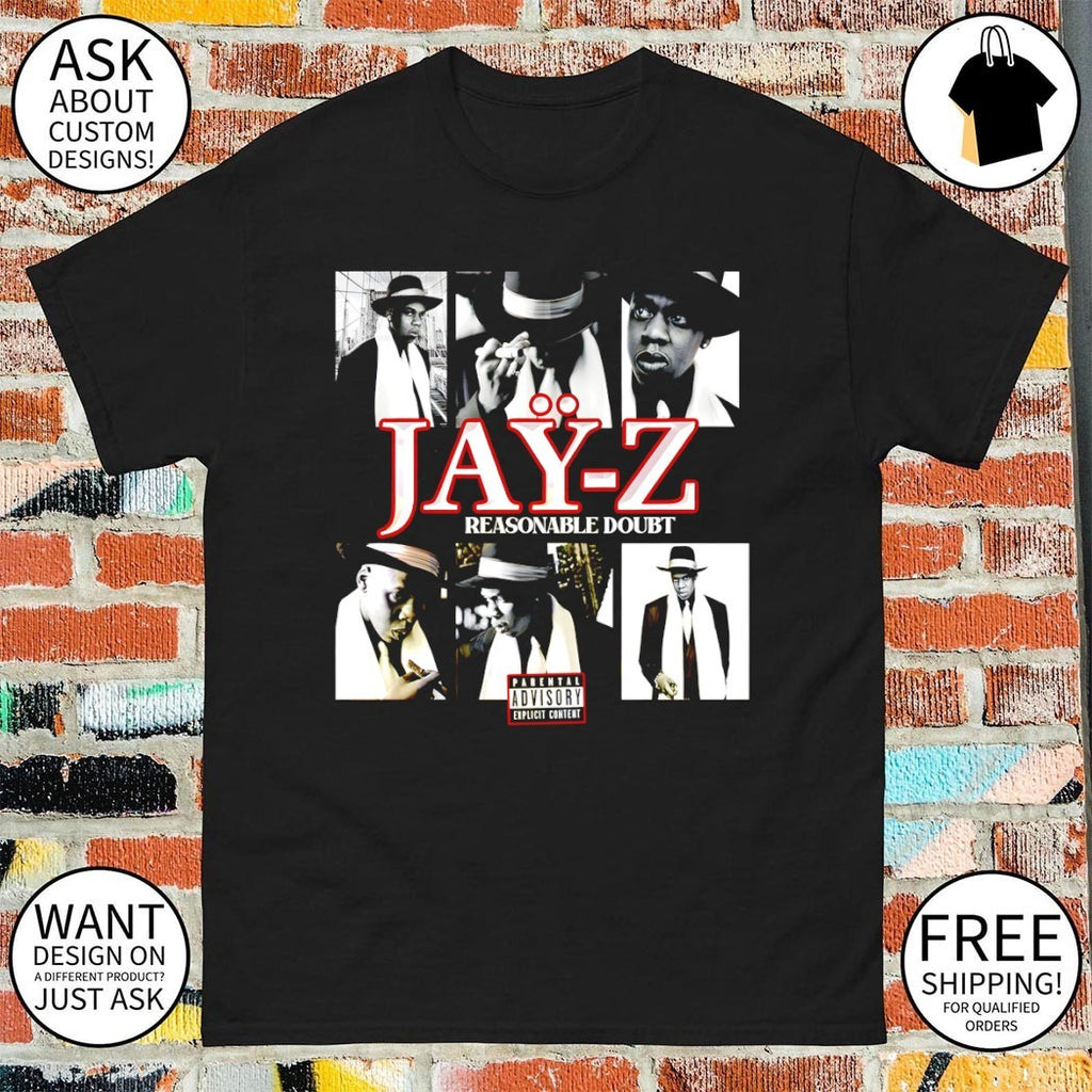 Jay-Z Reasonable Doubt Parental Advisory Explicit Content 2026 shirt