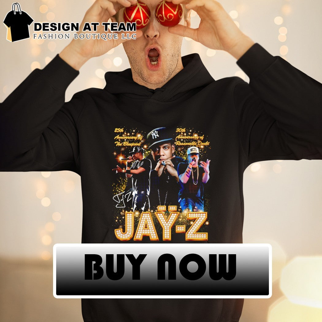 Jay-Z Yankee Stadium Anniversary of the Blueprint 25th 30th Celebration signature shirt