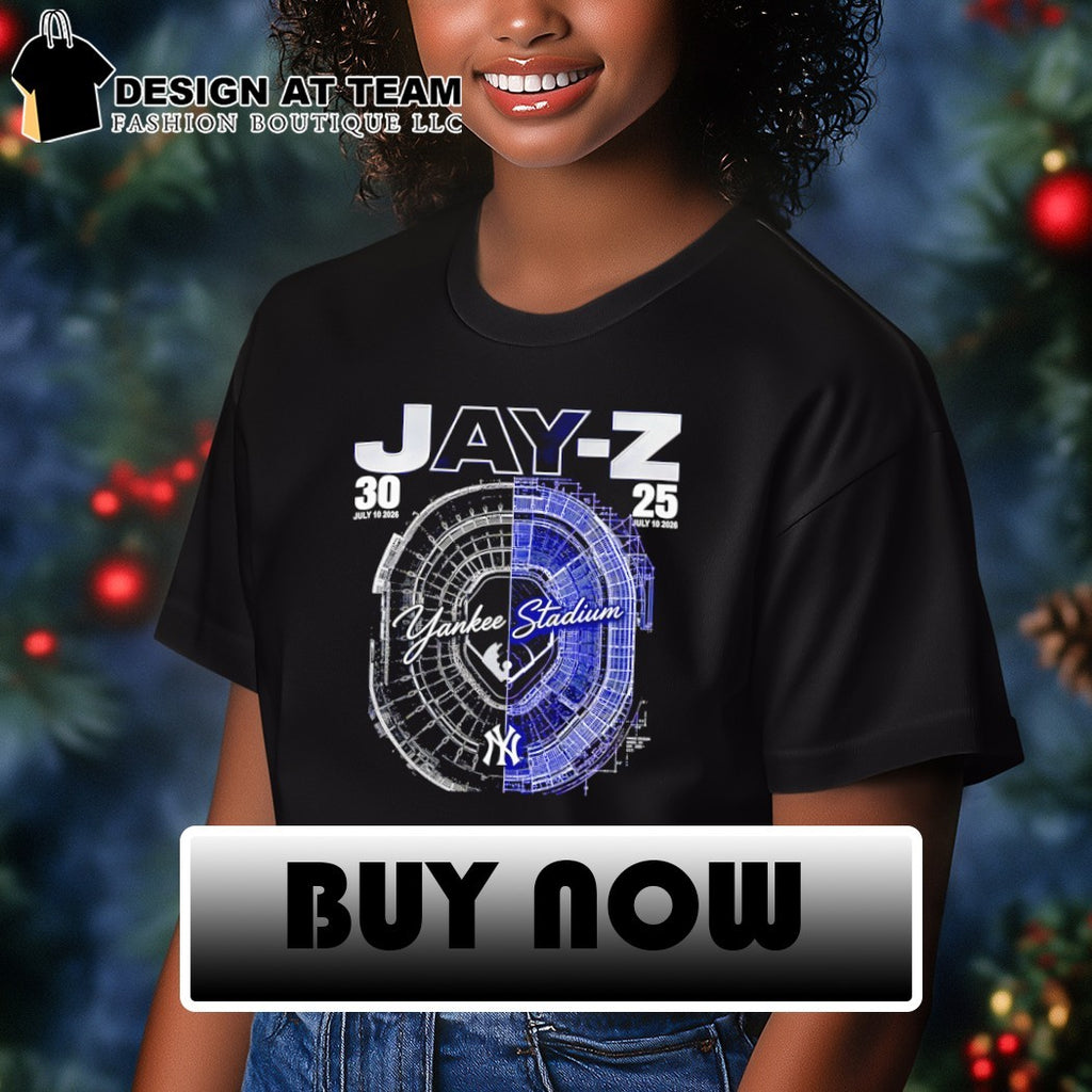 Jay-Z Yankee Stadium Reasonable Doubt and The Blueprint 25 30 July 2026 shirt