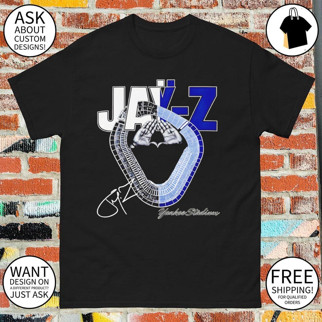 Jay-Z Yankee Stadium signature June 2026 shirt