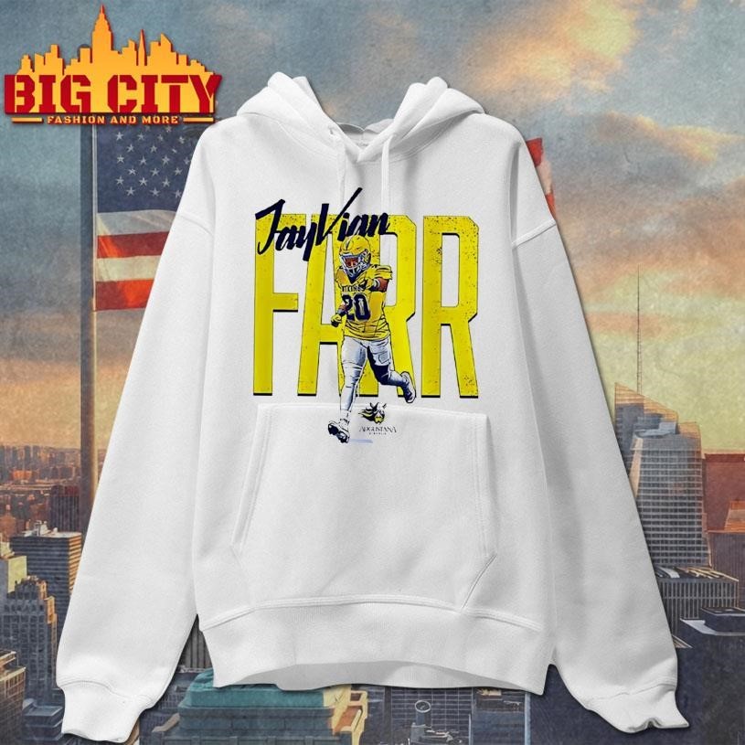 Jayvian Farr AU Football NCAA Caricature Shirt