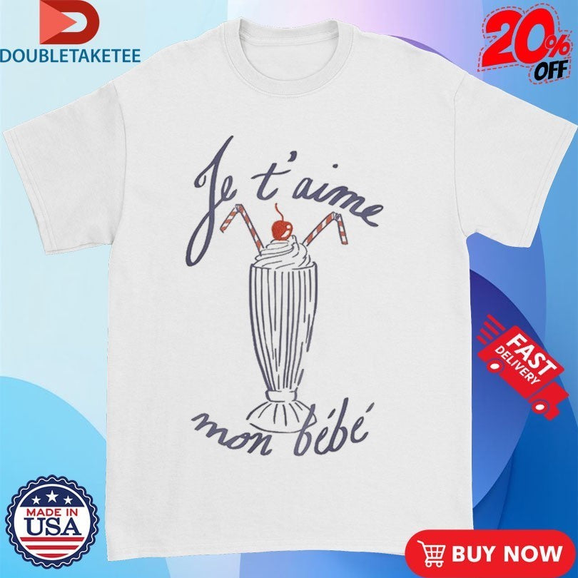 Je T’aime Mon Bebe Cherry On Top Shirts