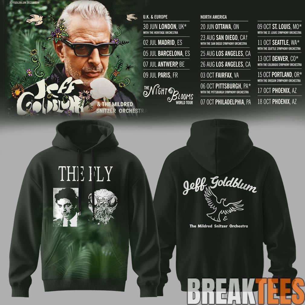 Jeff Goldblum Tour 2026 Hoodie