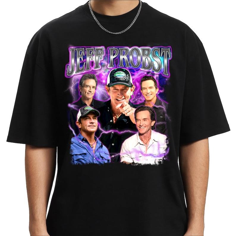 Jeff Probst Bootleg tee Unisex Shirt Hoodie Sweatshirt Tank top, Long Sleeve Cotton Menswear Day Love. | UrbanDripWear.com