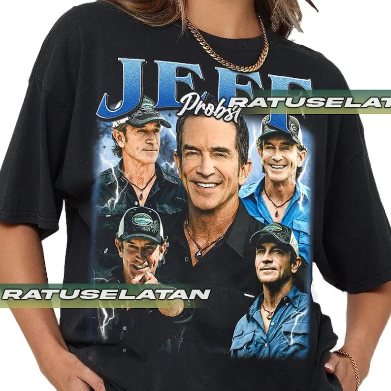 Jeff Probst Unisex Softstyle T-Shirt Unisex Shirt Hoodie Sweatshirt Tank top, Long Sleeve | UrbanDripWear.com