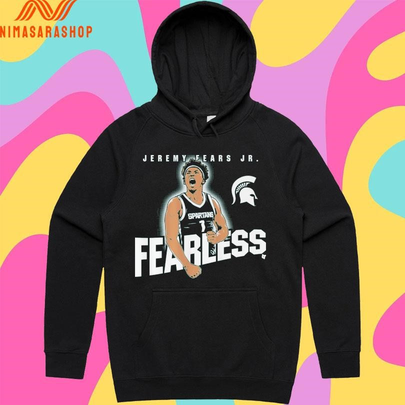 Jeremy Fears Jr Fearless Michigan State Spartans Men’s Basketball Shirts