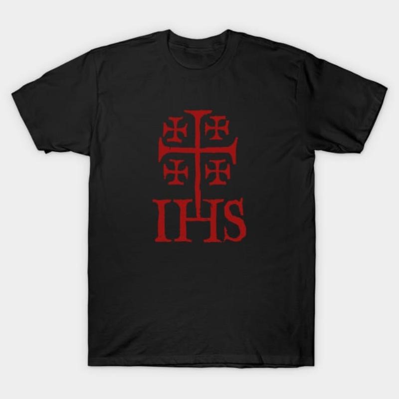 Jerusalem Cross IHS T-Shirt style 02 Hoodie, Sweatshirt | UrbanDripWear.com