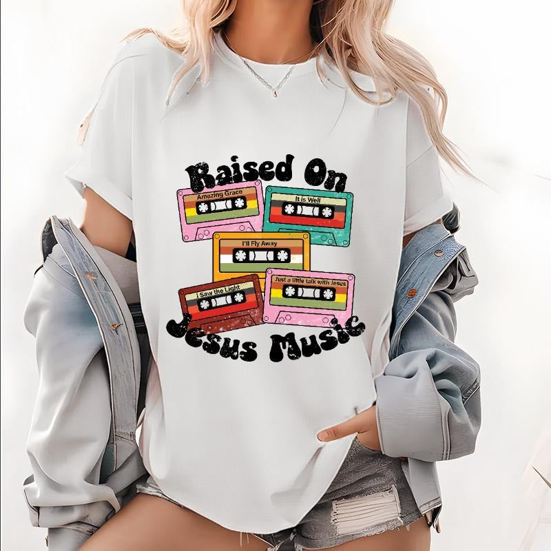 Jesus Anthems Christian Cassette Tape God Music Inspired T-Shirt style 02 Hoodie, Sweatshirt | UrbanDripWear.com